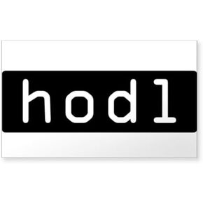CafePress HODL Cryptocurrency Crypto Bitcoin Ethereu ملصق مستطيل ملصقات للسيارة متعددة الأشكال ملصق سيارة in Kuwait