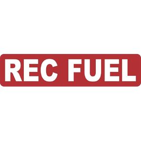 StickerTalk Rec Fuel Vinyl Sticker, in Kuwait