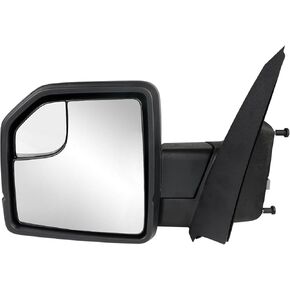 مجموعة مرآة الرؤية الجانبية للركاب متوافقة مع Ford F-150 2015-2020، زجاج ساخن قابل للتعديل كهربائيًا، إشارة الانعطاف ومرآة النقطة العمياء، تحل محل ‎FL3Z17682CB in Kuwait