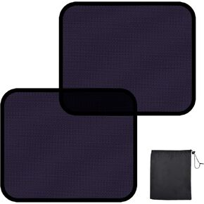 ZATOOTO Car Window Shades Car Window Shade for Baby Semi-Transparent Sun Blocker UV & Privacy Protection for Camping, Napping, and Relaxing Auto Covers 2 Pack,15.75 * 13.78 in in Kuwait