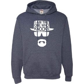 Go All Out I Am The One Who Knocks Mens Women Sweatshirt Hoodie in Kuwait