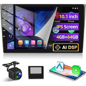 [4 + 64g] لـ Mazda CX9 2006-2016 Stereo - 10.1 بوصة IPS Toushscreen Android 13 - Carplay Wireless و Android Auto ، الصفحة الرئيسية المخصصة ، AI DSP ، WiFi ، GPS ، SWC + AHD Camera + Canbus in Kuwait