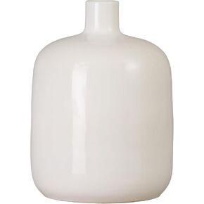 Emissary - Round Jug Vase, Moon White 13x18 H in Saudi Arabia