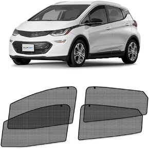 CLIM ART Magnetic Car Window Shades for Chevy Bolt EV 2017-2023 – Custom-Fit Sun Blocker Curtains, Side Window Covers, Essential Car Accessories for Camping, Baby, and Privacy Protection - MS0247 in Kuwait