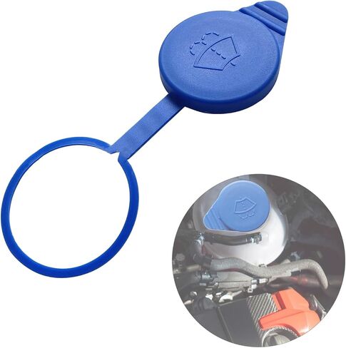 Windshield Washer Fluid Cap Wiper Reservoir Tank Cap Compatible with 2012-2018 Ford Focus, Replace CP9Z-17A605-A, 1 Pack in Saudi Arabia