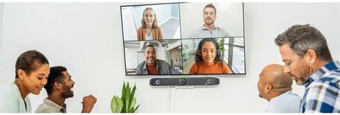 شريط فيديو متعدد الإمكانات Poly Studio X52 متوافق مع GSA/TAA - TAA in Saudi Arabia