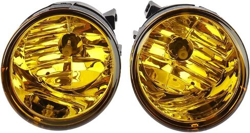 MAYASAF Amber Lens Fog Light Fog Lamp Only fit for Nissan 2005-2007 Armada, 2004 Pathfinder Armada, 2004-2014 Titan in Saudi Arabia