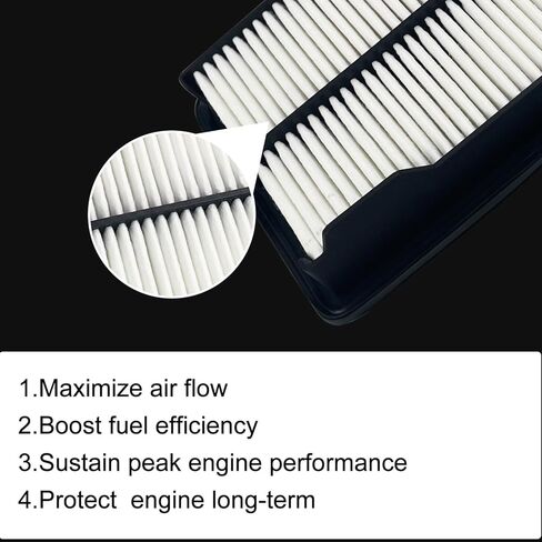 17220-RRA-A00 Engine Air Filter and 80292-S5D-A01 Cabin Air Filter Set Fit For 2007-2011 Honda Element in Kuwait