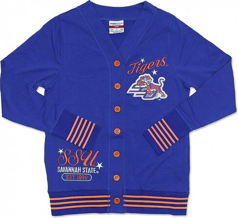Big Boy Savannah State Tigers S4 Light Weight Ladies Cardigan [Royal Blue] - ID#148072-146-85-0-0 in Kuwait