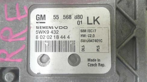 Engine ECM Electronic Control Module Fits 08-09 SATRUN Astra 55568880 in Saudi Arabia