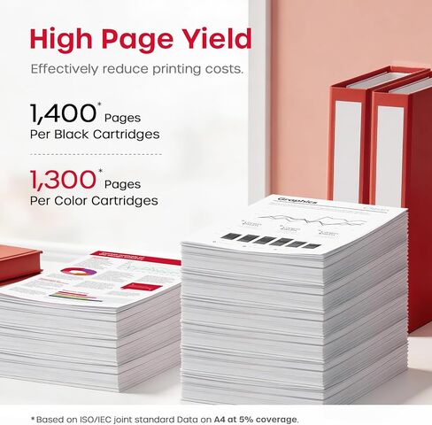 Compatible 075 Toner Cartridge Combo Pack Replacement for Canon 075 075H Toner Cartridges Works with Canon Color imageCLASS LBP646Cdw LBP647Cdw MF662Cdw MF663Cdw MF665Cdw LBP640 MF660 Printers(4 Pack) in Kuwait