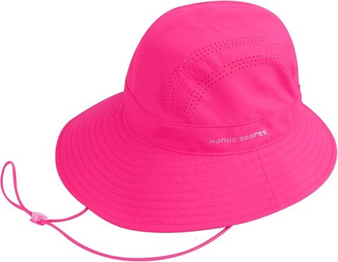 Costilla Wider Brim Bucket Sun Hat - Moisture Wicking, Lightweight, Packable Sun Protection UPF 50+, for Women in Kuwait