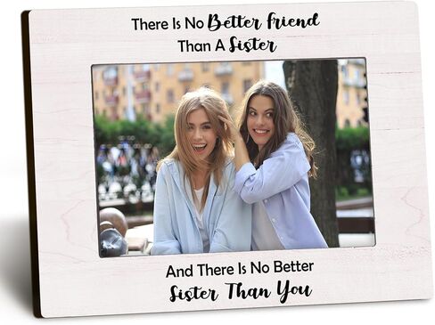 Friends 4x6 Picture Frame, Friendship Appreciation Photo Frame, Religious Gift for Best Friend, A Friend Is God’s Way of Making Sure We Never Walk Alone Photo Frames for Desk Shelf Decor in Saudi Arabia
