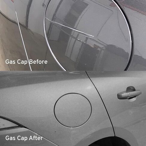 طقم طلاء ScratchesHappen Exact-Match Touch Up - Abyss Black Pearl/Onyx Black (A2B) لسيارة Hyundai - أساسي (طلاء + طبقة شفافة) in Kuwait