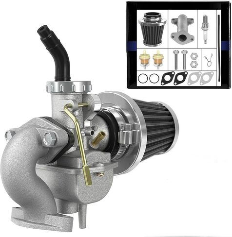 PZ20 Carburetor Kit for Tao tao Coolster 125cc 110cc 90cc 70cc 50cc Kazuma Baja Chinese ATV Quad 4 Wheeler SunL NST Roketa Loncin Lifan XR80 CRF70 4 Stroke Go Kart Pit Dirt Bike Parts in Kuwait