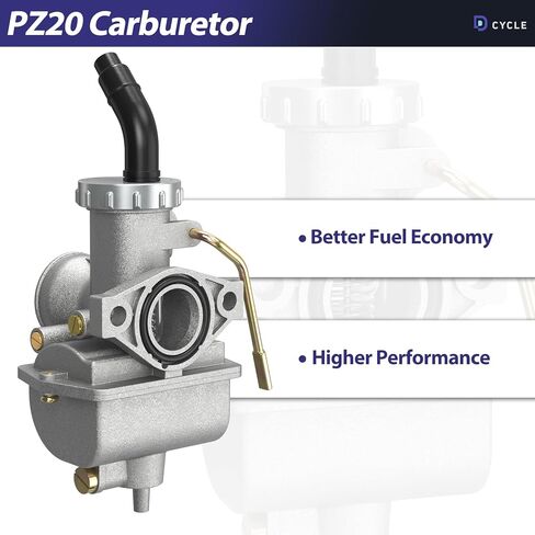 PZ20 Carburetor Kit for Tao tao Coolster 125cc 110cc 90cc 70cc 50cc Kazuma Baja Chinese ATV Quad 4 Wheeler SunL NST Roketa Loncin Lifan XR80 CRF70 4 Stroke Go Kart Pit Dirt Bike Parts in Kuwait