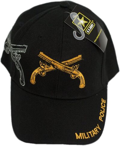 MWS Military Police Cap w/Shadow US Army 3D Embroidered Licensed Hat Cap616 4-05-B Y in Kuwait