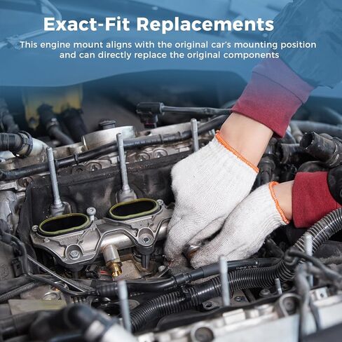 قوة ملحوظة RP، حامل محرك المحرك متوافق مع ناقل الحركة الأوتوماتيكي 96-01 Civic 1.6L CR-V 2.0L A6526 in Saudi Arabia