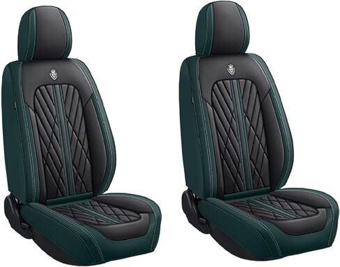 مجموعة غطاء مقعد السيارة من جلد نابا الفاخر مناسبة تمامًا لسيارة جيب جراند شيروكي 2000-2023 2024 2025 2026 واقيات وسادة مقعد من الجلد الصناعي قابلة للتنفس مقاومة للماء (مجموعة كاملة 5 مقاعد، أسود) in Kuwait