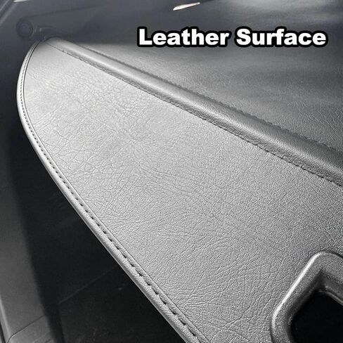 غطاء كارجو لملحقات كيا سورينتو 2025 2024 2023 2022 2021، غطاء صندوق السيارة قابل للسحب من الجلد يناسب 2021-2025 ملحقات كيا سورينتو وشاشة خصوصية الأمتعة in Kuwait