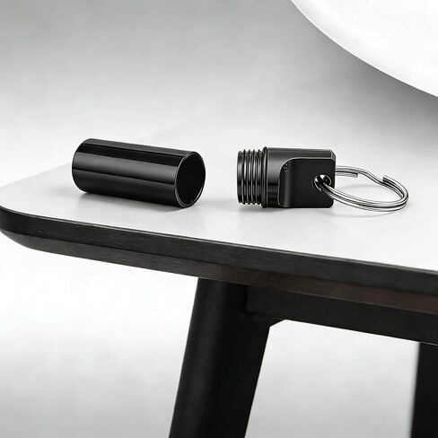 4 قطع من سلاسل المفاتيح الخاصة بمجوهرات حرق الجثث للرماد، مجموعة سلسلة مفاتيح تذكارية لقارورة أسطوانة تذكارية، 2 أسود و2 فضي، حامل رماد للأحباء أو الحيوانات الأليفة، الشعر، الفراء، تذكارات صغيرة in Kuwait