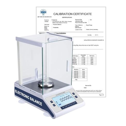 American Fristaden Lab External Calibration Analytical Balance, High Precision Balance for Professional Use in Kuwait