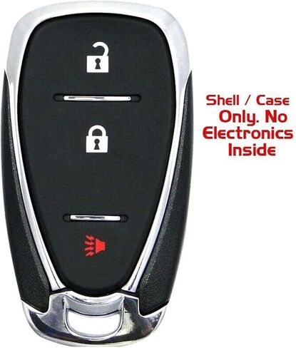 Lot 1x New Replacement Keyless Key Shell CASE Fob Compatible with & Fit for Select Chevrolet Vehicles - (No Electronics or Chip Inside) in Saudi Arabia