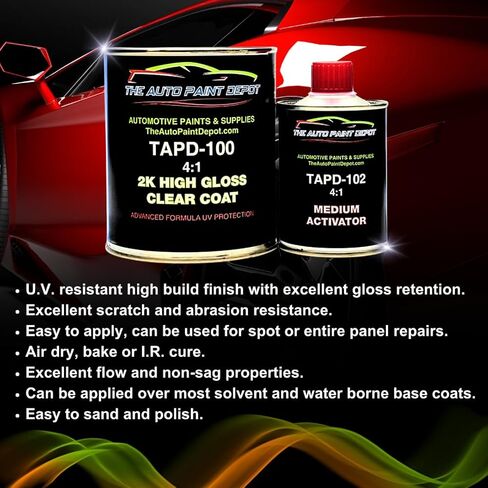 Auto Paint Depot Touch Up Paint for Toyota-Blizzard Pearl Tricoat 070 (All Years, All Models) One Pint with Clear Coat in Kuwait