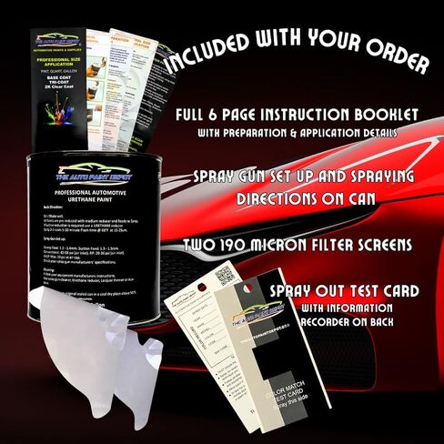 Auto Paint Depot Touch Up Paint for Toyota-Blizzard Pearl Tricoat 070 (All Years, All Models) One Pint with Clear Coat in Kuwait