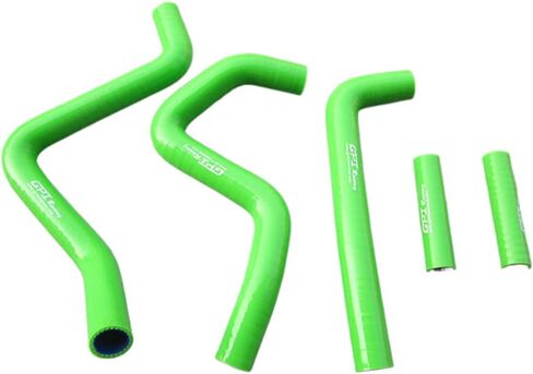 خرطوم المبرد من السيليكون لـ 1994-2002 Kawasaki KX250 KX 250 1995 1996 1997 1998 1999 2000 (أخضر) in Kuwait