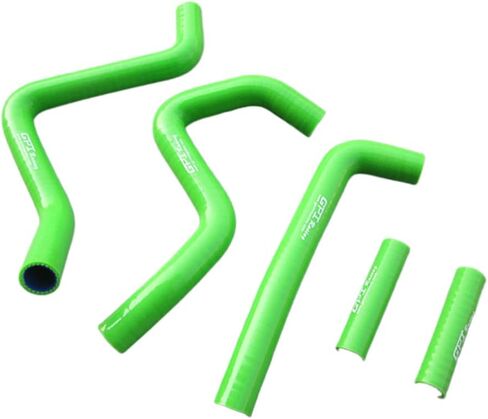 خرطوم المبرد من السيليكون لـ 1994-2002 Kawasaki KX250 KX 250 1995 1996 1997 1998 1999 2000 (أخضر) in Kuwait