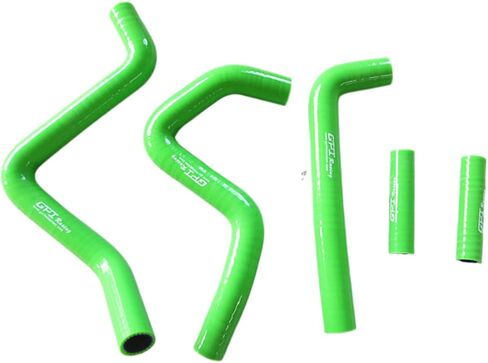 خرطوم المبرد من السيليكون لـ 1994-2002 Kawasaki KX250 KX 250 1995 1996 1997 1998 1999 2000 (أخضر) in Kuwait