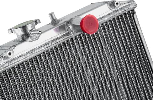 3 صف أساسي جميع مشعاع ألومنيوم متوافق مع 1992-2000 1993 1994 1995 1996 1997 1998 1999 Honda Civic EG EK/Del Sol/Integra D16 D15 B16 B18 MT مشعات in Kuwait