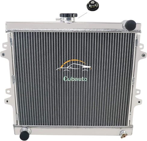 3 صف مشعات الألومنيوم ل 84-95 تويوتا بيك اب DLX/ 4 عداء SR5 2.4L L4 MT 85 86 87 88 89 90 91 92 93 94 مشعات كامل الألومنيوم المبرد النازل in Kuwait