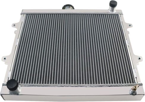 3 صف مشعات الألومنيوم ل 84-95 تويوتا بيك اب DLX/ 4 عداء SR5 2.4L L4 MT 85 86 87 88 89 90 91 92 93 94 مشعات كامل الألومنيوم المبرد النازل in Kuwait