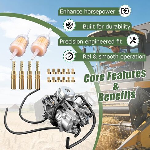 Aluminum Carburetor Carb Compatible with Honda Shadow 500 VT500C 1983 1984 1985 1986 1987, Replaces16100-MF5-752, Enhanced Engine Efficiency & Smooth Acceleration in Kuwait