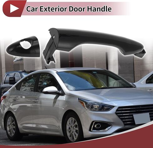 1 Pc Car Exterior Door Handles Grip for Hyundai Tucson 2010-2015 Front Left No.826512S000 Black ABS in Saudi Arabia