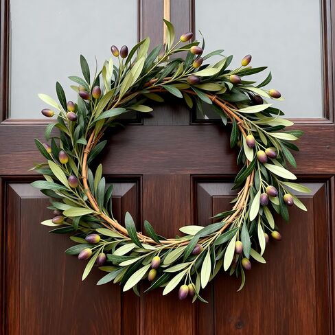 أوراق زيتون صناعية مقاس 35.43 بوصة مع سيقان طويلة، 8 قطع من فروع نبات الأوكالبتوس المزيفة لمصنوعات الزهور التي تصنعها بنفسك، والترتيب، وباقات المزهرية، وديكور خضرة الزفاف in Kuwait