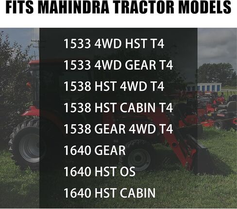 10560411400 19480413500 فلتر الهواء الخارجي والداخلي مناسب لجرارات سلسلة ماهيندرا 1500 و1600، بما في ذلك موديلات 1533 و1538 و1640 in Kuwait