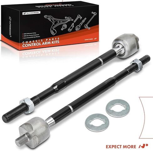 A-Premium 2 x Front Inner Tie Rod Ends, Compatible with Honda Passport 1998-2002 & Isuzu Amigo 1998-2000, Axiom 2002-2004, Rodeo 1998-2004, Rodeo Sport 2001-2003 in Saudi Arabia