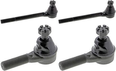 Tie Rod Kit, Front Inner and Outer Tie Rod End - Steering Tie Rod and Tie Rod End 4PCS for Dodge D250 1993 1992 1991 1990 1989 for Dodge D350 1993 1992 1991 1990 1989 in Kuwait