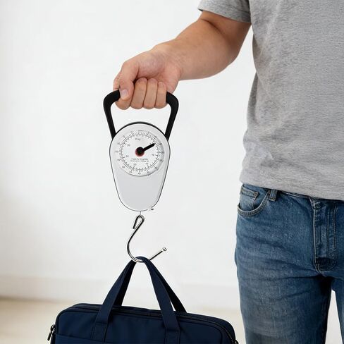 4 Pack Luggage Weight Scale, 80 Lbs Portable Fishing Hanging Scale with Tape Measure and Hook, Dual Unit Travel Suitcase Kitchen Dial Weight Scale for Shopping Traveling Food Weighing in Saudi Arabia