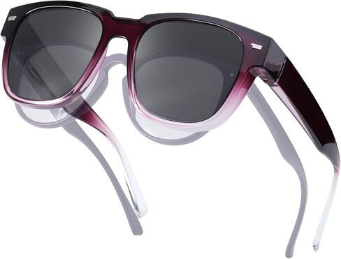 IGnaef Polarized Fit Over Sunglasses to Wear Over Glasses Lightweight TR90 Frame IF1010 in Saudi Arabia