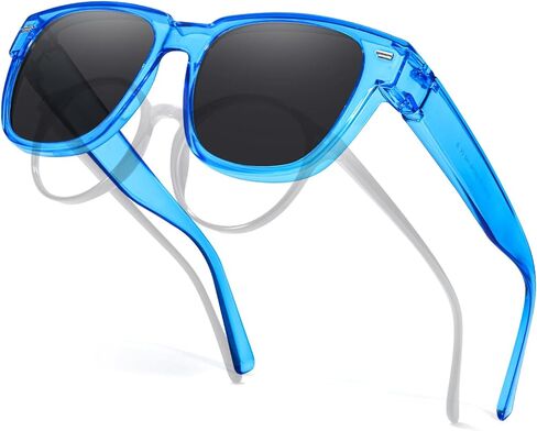 IGnaef Polarized Fit Over Sunglasses to Wear Over Glasses Lightweight TR90 Frame IF1010 in Saudi Arabia