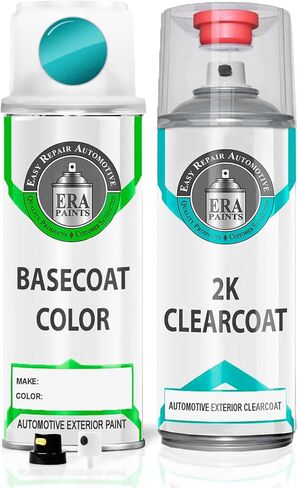 ERA Paints - 25R - Splash Green Mica for MAZDA Exact OEM Color Match Automotive Touch Up Paint for Cars - Scratch & Chip Repair for Metal & Plastic - Premium Kit - Made in USA in Kuwait