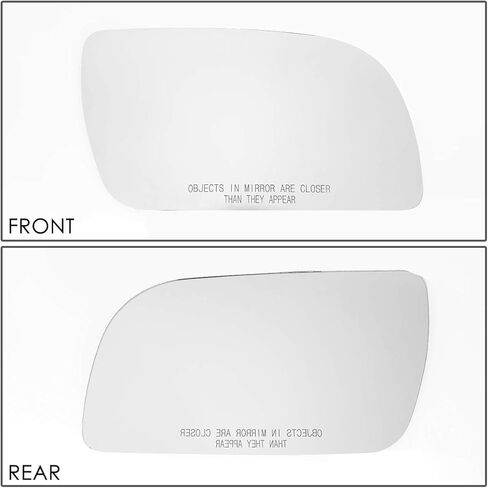 Auto Dynasty Passenger/Right Side Door Rear View Mirror Glass Lens Replacement Compatible with 1985-2005 Chevy Astro/GMC Safari in Saudi Arabia