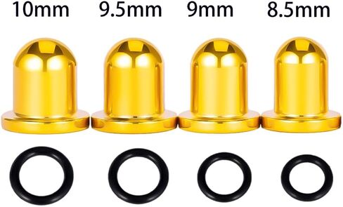 Vankula 14PCS/8PCS 0.5mm Increments Ear Stretching Kit with Rubber Rings, Stainless Steel Hypoallergenic Gauge Plug Stretching Kit Ear Expander Body Piercing Jewelry in Kuwait