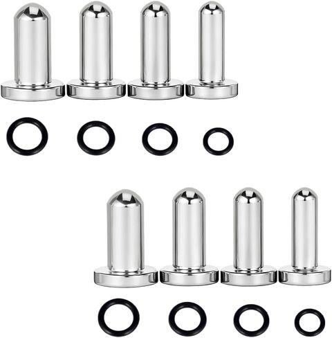مجموعة تمدد الأذن 14 قطعة/8 قطع بزيادات 0.5 مم من فانكولا مع حلقات مطاطية، مجموعة تمدد من الفولاذ المقاوم للصدأ مضادة للحساسية وموسع الأذن ومجوهرات ثقب الجسم in Kuwait