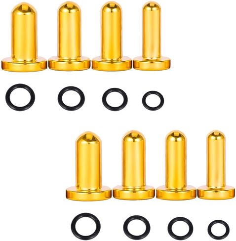 Vankula 14PCS/8PCS 0.5mm Increments Ear Stretching Kit with Rubber Rings, Stainless Steel Hypoallergenic Gauge Plug Stretching Kit Ear Expander Body Piercing Jewelry in Kuwait