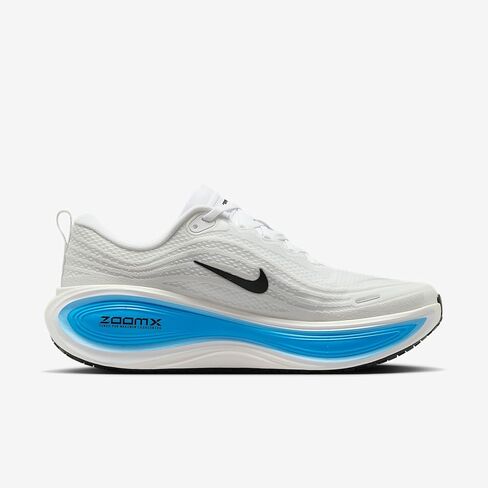 حذاء الجري Nike Vomero Plus للرجال (أبيض/أزرق هيرو/أزرق هيدروجين/أسود) مقاس 11.5 in Saudi Arabia